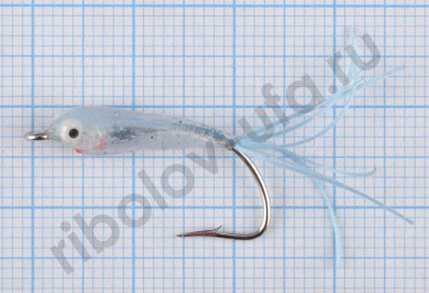 Малек-пыздрик кр.№2 хвост распуш., цв. голубой #019