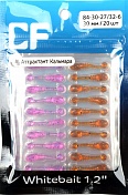 Силиконовая приманка Crazy Fish Whitebait 1,2in 30мм цв.27,32 (кальмар)