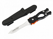 Нож для подводной охоты Sargan Сталкер-Стропорез ZR2 - зеркальная полировка