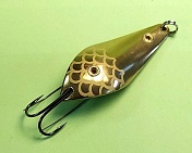 Блесна Нижегородская Атом незацепляйка 18гр цв. 01 золото