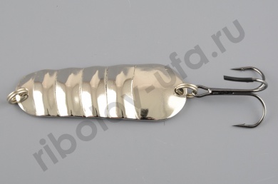 Блесна Бубнов колеблющаяся Шведский Атом 14 гр. белая
