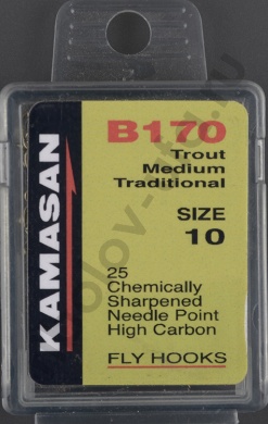 Крючки Kamasan B170 #10 (25шт)
