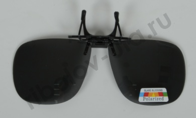 Накладки Kosadaka поляризационные на очки серые (412)