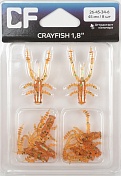 Силиконовая приманка Crazy Fish Crayfish 1,8in 45мм цв.34 (кальмар)