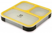 Ланчбокс тм "Арктика", 800 МЛ, арт. 033-800, черный/желтый Ланчбокс тм "Арктика", 800 МЛ, арт. 033-800, черный/желтый