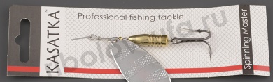 Блесна вращ. Kasatka 14гр. Chrome-001  SF05-28