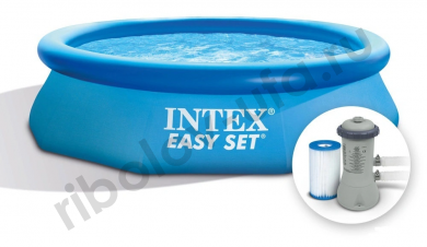 Бассейн Intex Easy Set 3,05*0,61м + фильтр-насос