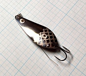 Блесна Нижегородская Атом-2 незацепляйка 12гр цв. 01 серебро