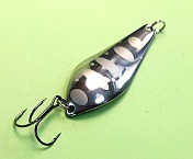 Блесна Люкс Нижегородская Атом 12гр цв.03 серебро