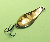 Блесна Люкс Нижегородская Атом-2 12гр цв.03 золото