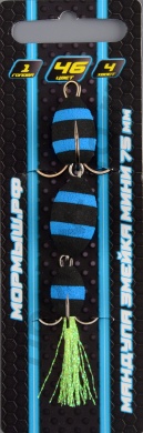 Приманка джиговая Мормыш Змейка мини 75мм #46