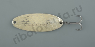 Блесна колеблющаяся Sinkers  Неман 15гр. мельхиор рис №01