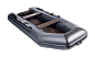Лодка Аква 3200 Слань-книжка Киль графит/черный