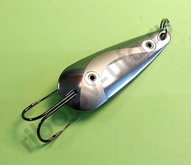 Блесна Нижегородская Сенеж незацепляйка 16гр цв. 02 серебро