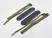 Комплект креплений 100мм брезент (носковой и пяточный ремень+амортизатор)