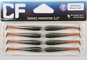 Силиконовая приманка Crazy Fish Nano minnow 2,2in 55мм цв.14 (кальмар)