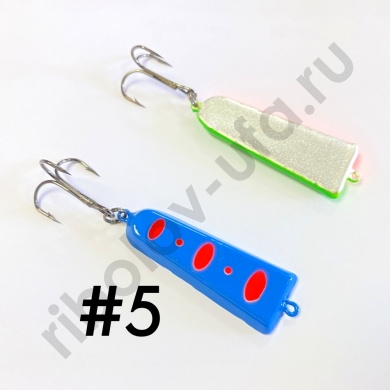 Блесна колеб. Жор Уфимка 22гр. №5 43мм