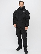 Костюм демисезон. Huntsman Горка-5 цв. Черный ткань Смесовая Рип-Стоп р. 56-58 рост 182-188 на молни