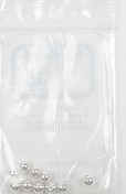 Вольфрамовые головки Fly-Fishing с вырезом 5.5 мм (10 шт.) Silver Sterling