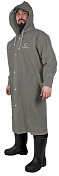 Плащ-дождевик Следопыт Eva, 76x130см, с козырьком на капюшоне, р. 56-58, цв. серый