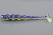 Силиконовая приманка Keitech Swing Impact 2 inch 5см 0,9гр (12шт/уп) PAL # 06 Violet Lime Belly