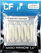 Силиконовая приманка Crazy Fish Nano minnow 1,6in 40мм цв.89 (кальмар)