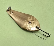 Блесна Нижегородская Атом-2 1-кр. незацепляйка 17гр цв. 01 золото