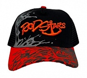 Бейсболка Rod Stars цв. Черный р. М (56)