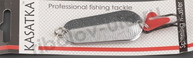 Блесна колеб. Kasatka 30гр. Chrome-001  SF04-140