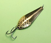 Блесна Люкс Нижегородская Ока 18гр цв.01 золото