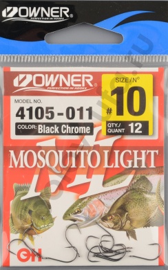 Одинарные крючки Owner Mosquito Light BC 4105-10