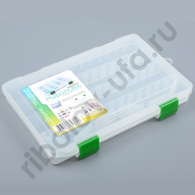 Коробка Fisherbox 220 прозрачная. 22*16*02 