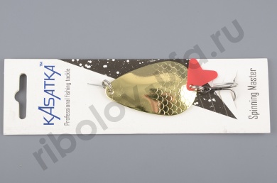 Блесна колеб. Kasatka 18гр. Gold-002  SF04-21A