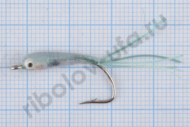 Малек-пыздрик кр.№2 хвост распуш., цв. зеленый #018