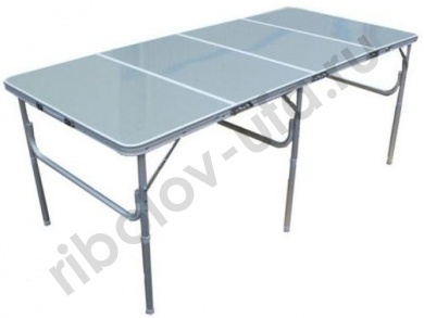 Стол-чемодан СТ-0101 алюм. 25 мм (180х80х70)