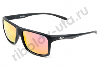 Очки Aquatic поляризационные Surf оранжевые линзы, зеркальное покрытие