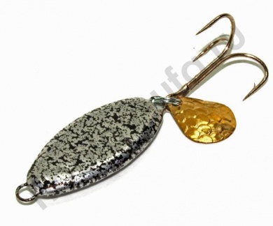 Блесна колеб. Жор Бомбер жереховый с лепестком 18гр