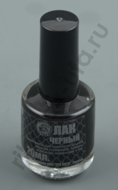 Лак рыболовный Три кита черный