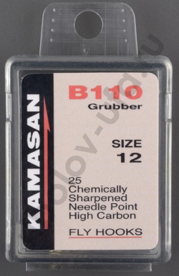 Крючки Kamasan B110 #12 (25шт)
