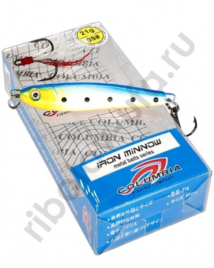 Блесна Columbia Iron Minnow 21гр цв. 02