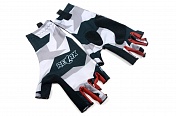 Перчатки спиннингиста Relax серое камо р. 2XL