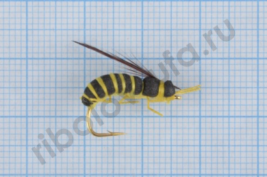 Мушка Оса 17мм в асс.