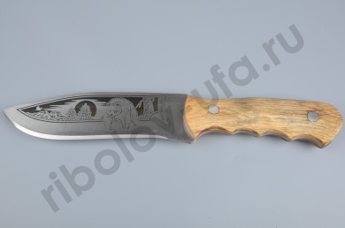 Нож No name Кизляр Медведь (кож.чехол)