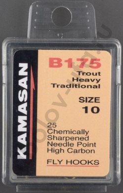 Крючки Kamasan B175 #10 (25шт) HFB175010X
