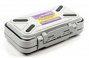 Коробка-раскладушка Kosadaka 16*9*4.5см для мелочей/мушек, герметичная, серая TB-S01-GRY