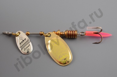 Блесна Osko Comet Tandem №0+2 5гр., цв. 94