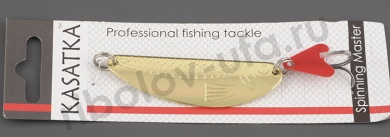 Блесна колеб. Kasatka 25гр. Gold-002  SF04-07