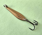 Блесна Нижегородская Маропедка 4,5гр цв. золото-глянец