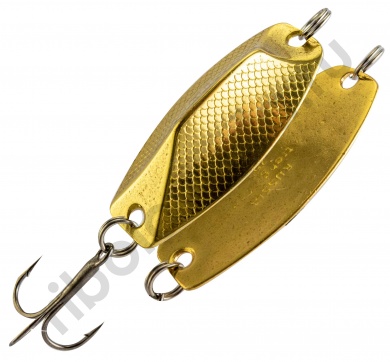 Блесна Русская блесна Трехгранка 12гр - 02 латунь/лак