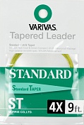 Подлесок конусный Varivas Standard  ST Tapered Leader  9 ft 4X